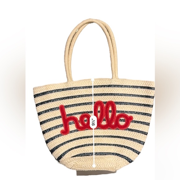 GAP Kids straw “Hello” tote - Picture 8 of 9